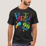 Camiseta 90th Birthday Party<br><div class="desc">90th Birthday Party  .</div>