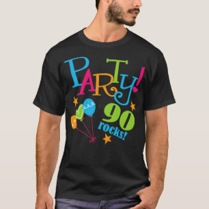 Camiseta 90th Birthday Party 