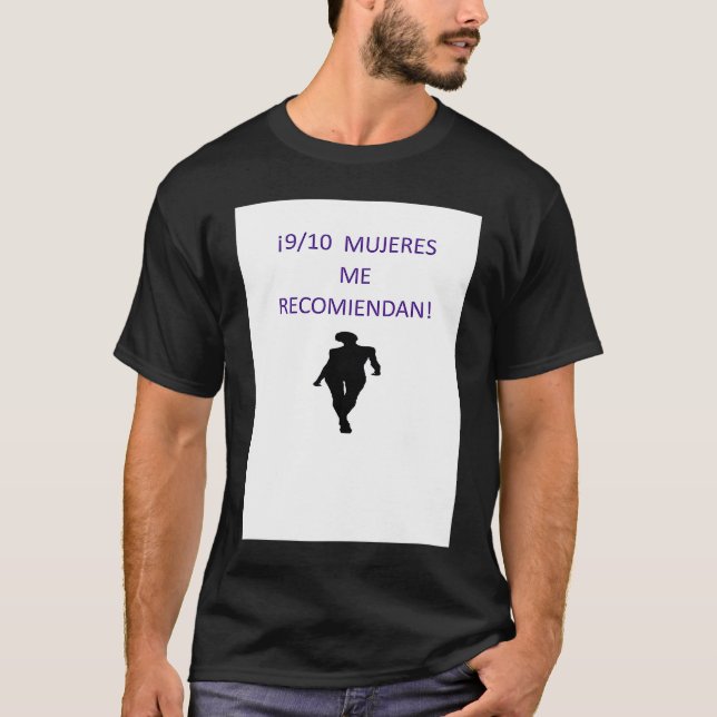Camiseta 910 mujeres me recomiendan (Anverso)