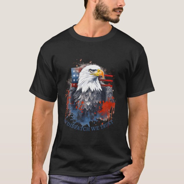 Camiseta 911 Despacho De La Policía El 4 De Julio De Indepe (Anverso)