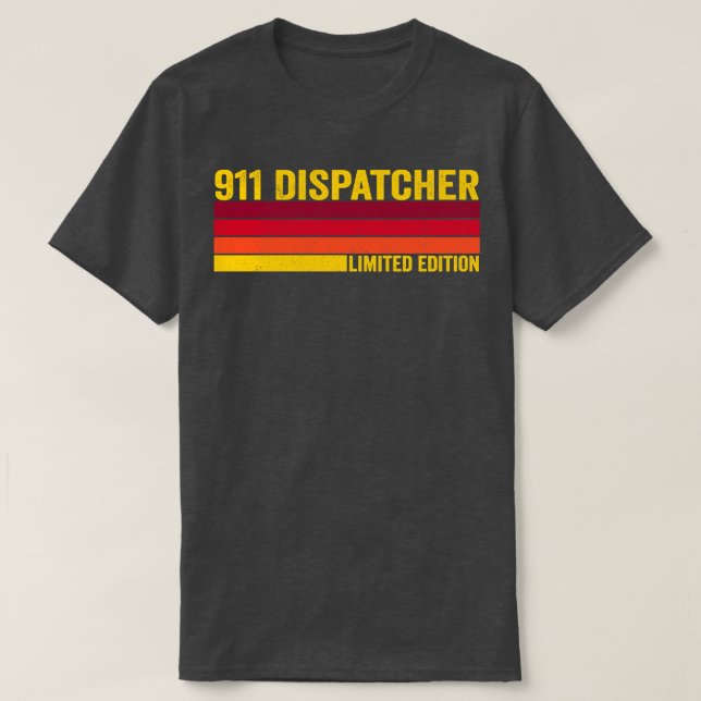 Camiseta 911 Dispatcher (Diseño del anverso)