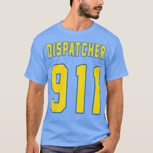 Camiseta 911 Dispatcher con la bandera estadounidense en la