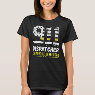 Camiseta 911 Dispatcher Despacho Emergencia De La Policía D