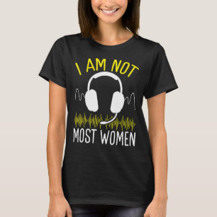 Camiseta 911 Dispatcher No soy la mayoría de mujeres Ópera 