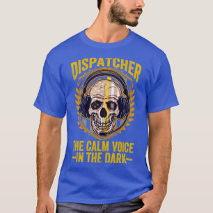 Camiseta 911 Dispatcher Thin Gold Line Emergency Dispatcher