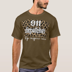 Camiseta 911 Dispatcher Thin Yellow Line Emergency Operator