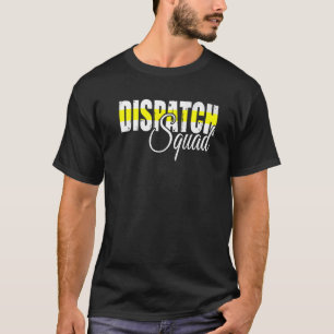 Camiseta 911 Dispatcher Usa Flag Thin Yellow Line Dispatch