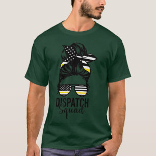 Camiseta 911 Dispatcher Week Dispatch Squad American Flag M