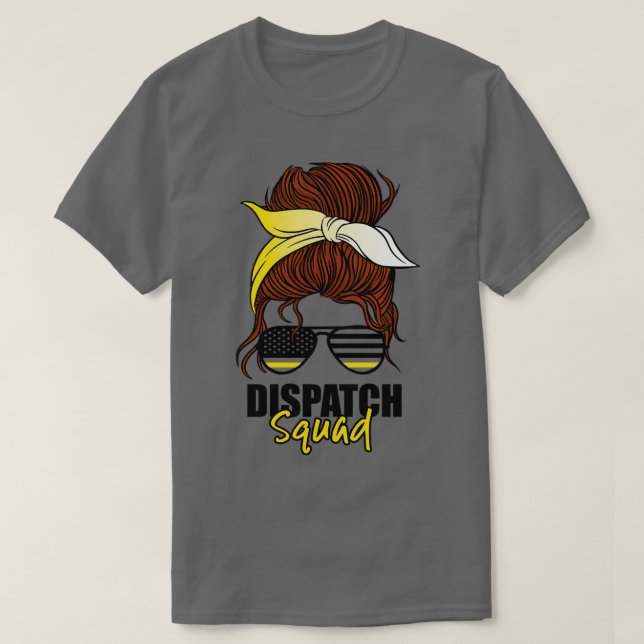 Camiseta 911 Dispatcher Week Dispatch Squad Emergency Opera (Diseño del anverso)