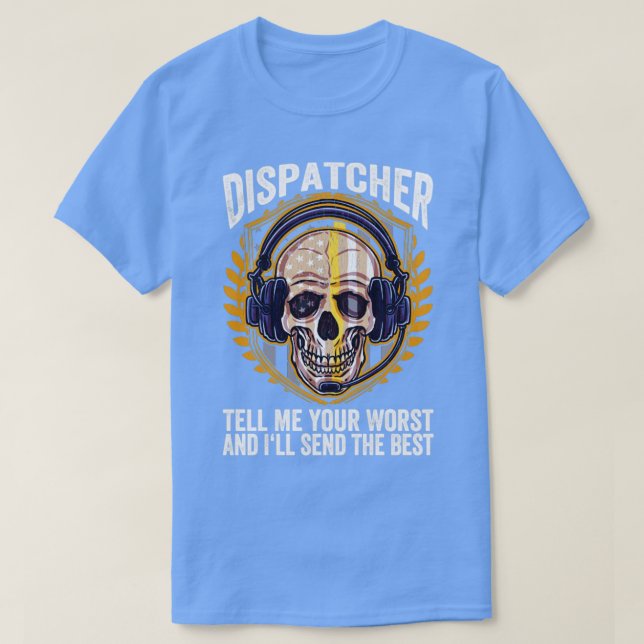 Camiseta 911 Operator Emergency Dispatchers 911 Dispatcher (Diseño del anverso)