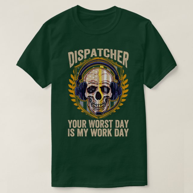 Camiseta 911 Operator Emergency Dispatchers 911 Dispatcher2 (Diseño del anverso)