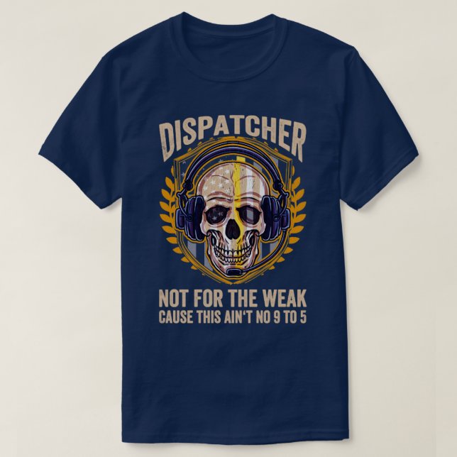 Camiseta 911 Operator Emergency Dispatchers 911 Dispatcher3 (Diseño del anverso)