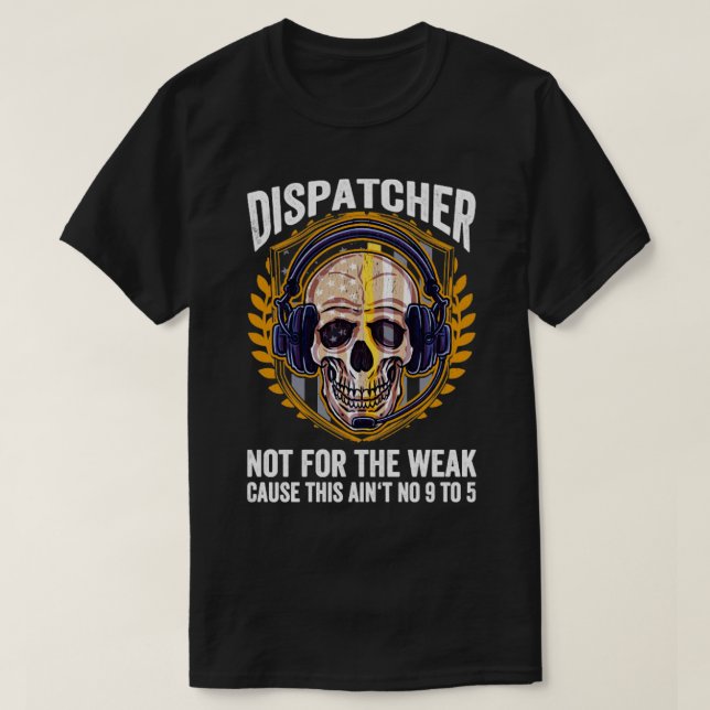 Camiseta 911 Operator Emergency Dispatchers 911 Dispatcher4 (Diseño del anverso)