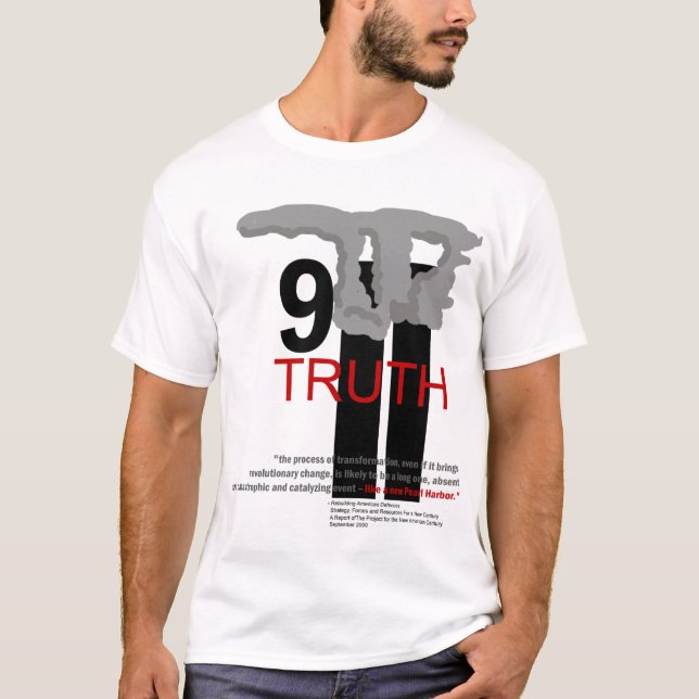 Camiseta 911 torres de la verdad (Anverso)