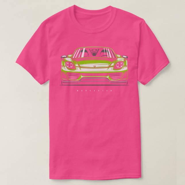 Camiseta 918 Spyder Hybrid (Diseño del anverso)