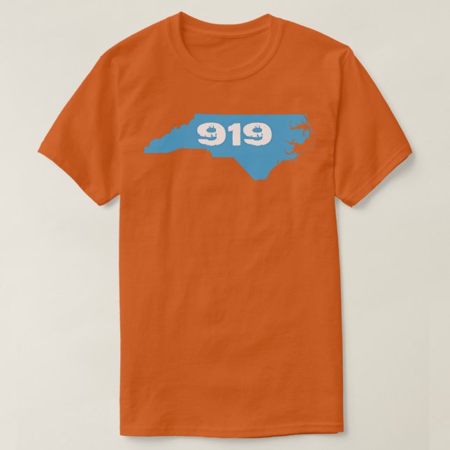 Camiseta 919 Azul claro y blanco (Diseño del anverso)