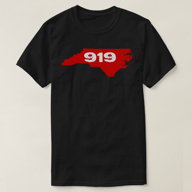 Camiseta 919 Rojo y Blanco (Diseño del anverso)