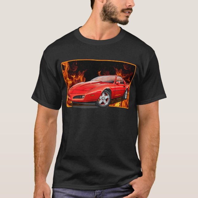 Camiseta 91_Red_Firehawk (Anverso)