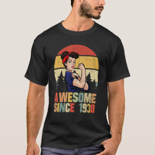 Camiseta 92 años de edad increíble desde 1930 92ª natalidad