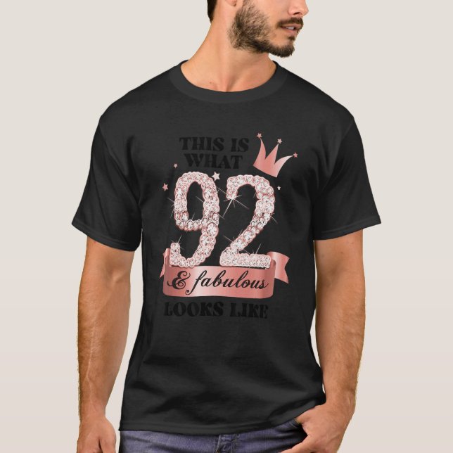 Camiseta 92 & Fabulous I Rose And White Party Group Candid  (Anverso)