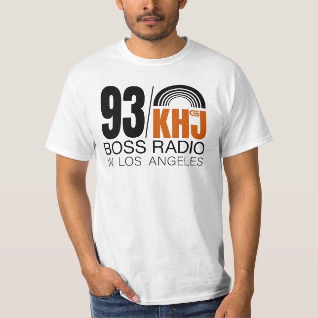 Camiseta 93 khj boss radio tee (Anverso)