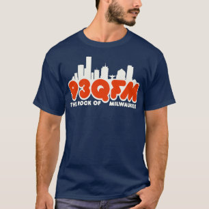 Camiseta 93 QFM La roca de la estación de radio desaparecid