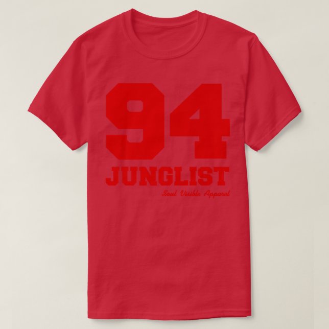 Camiseta 94 Junglist 1994 Jungle Music Aovers (Diseño del anverso)