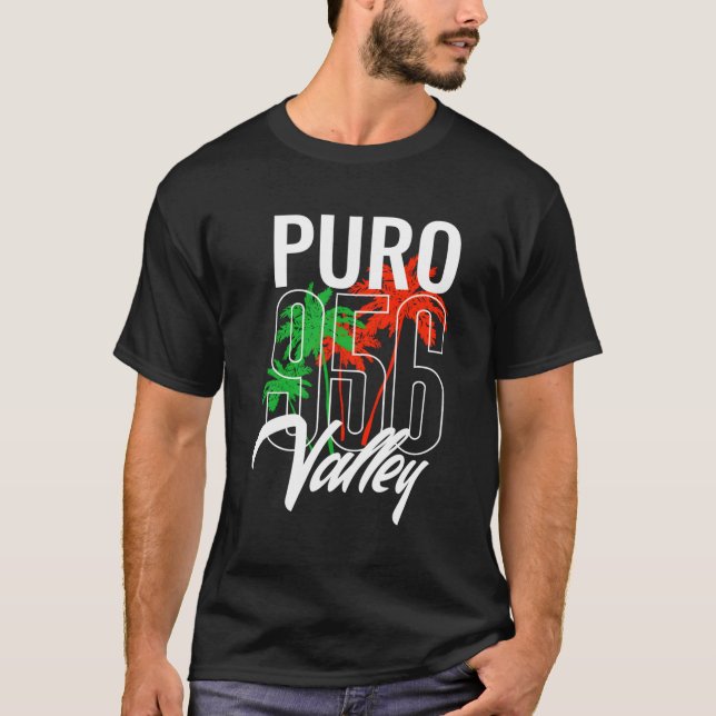 Camiseta 956 Valle Brownsville Mcallen Laredo Sur Padre (Anverso)