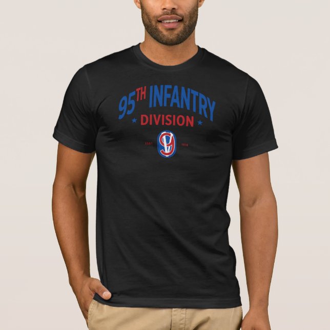 Camiseta 95.ª División de Infantería - Ejército de los Esta (Anverso)