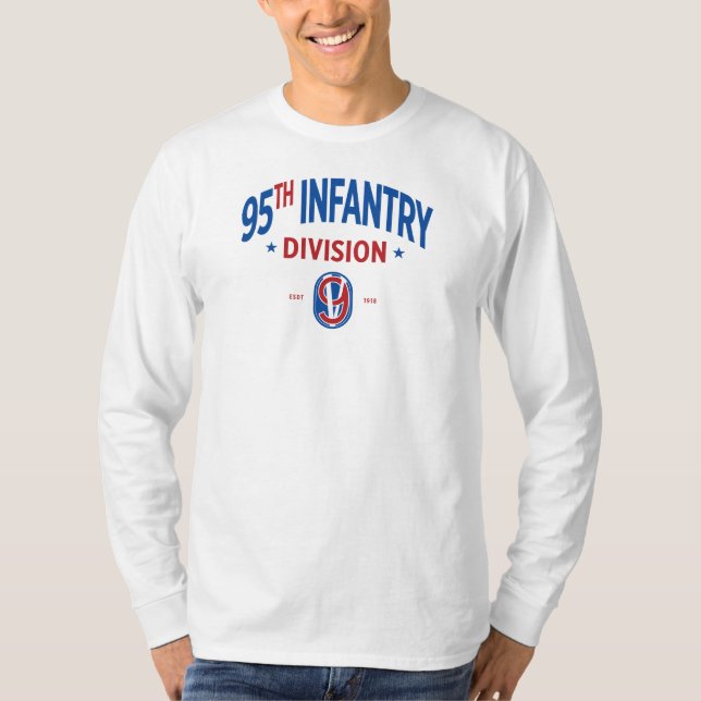 Camiseta 95.ª División de Infantería "Hombres de Hierro de  (Anverso)