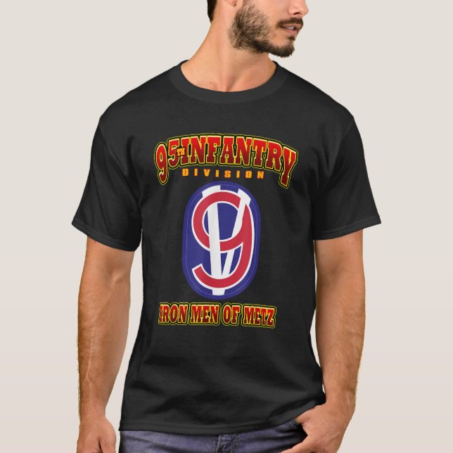 Camiseta 95.ª División de Infantería Hombres de Hierro de l (Anverso)