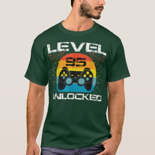 Camiseta 95.º Fiesta de Jugador de Cumpleaños Nivel 95 Grac