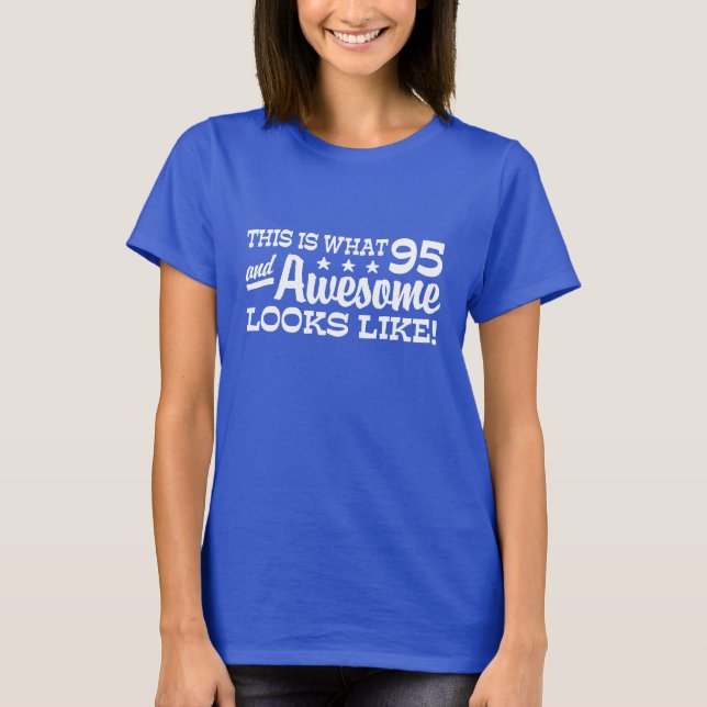 Camiseta 95 cumpleaños (Anverso)