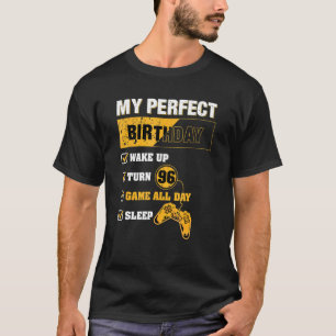 Camiseta 96.º Jugador de Cumpleaños Perfecto 96 Años
