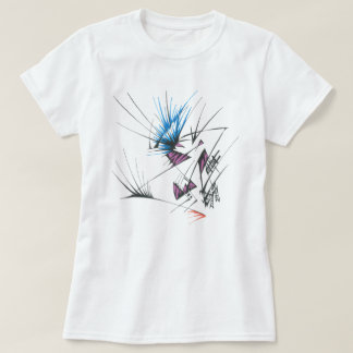 Camiseta 96 Arte Tribal Abstracto Colorido de Tatuaje