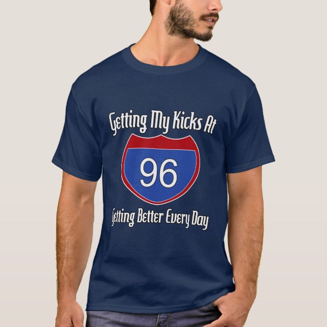 Camiseta 96.o cumpleaños de la ruta 66 (Anverso)