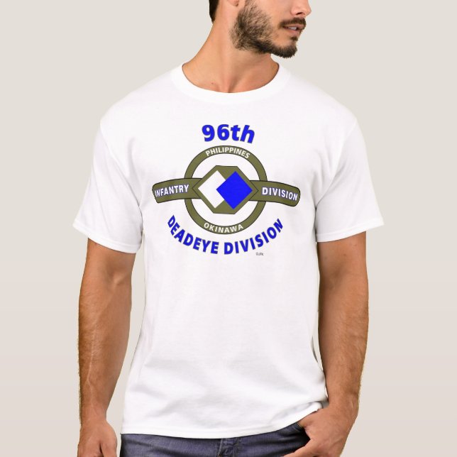 Camiseta 96.o DIVISIÓN de la DIVISIÓN de INFANTERÍA (Anverso)