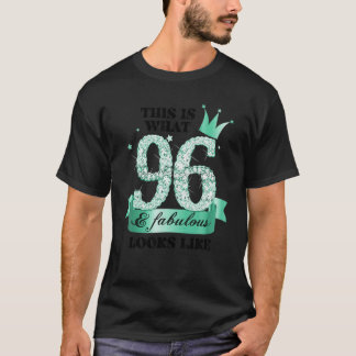 Camiseta 96 y fabulosa foto del grupo Fiesta blanco turques