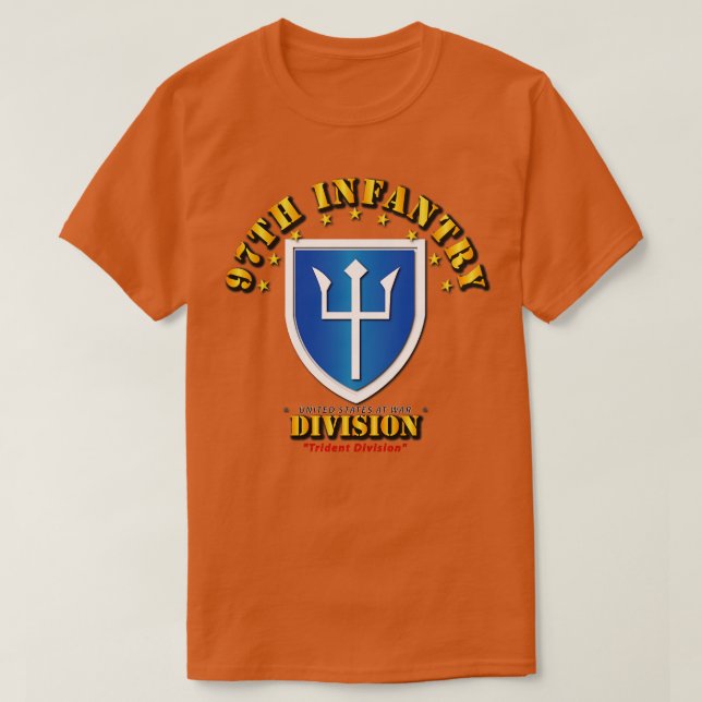 Camiseta 97.ª División Trident (Diseño del anverso)