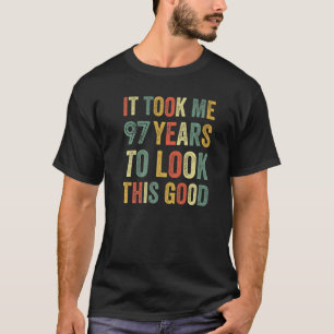 Camiseta 97 Años Cumpleaños Noventa Y Séptimo Fiesta De Cum