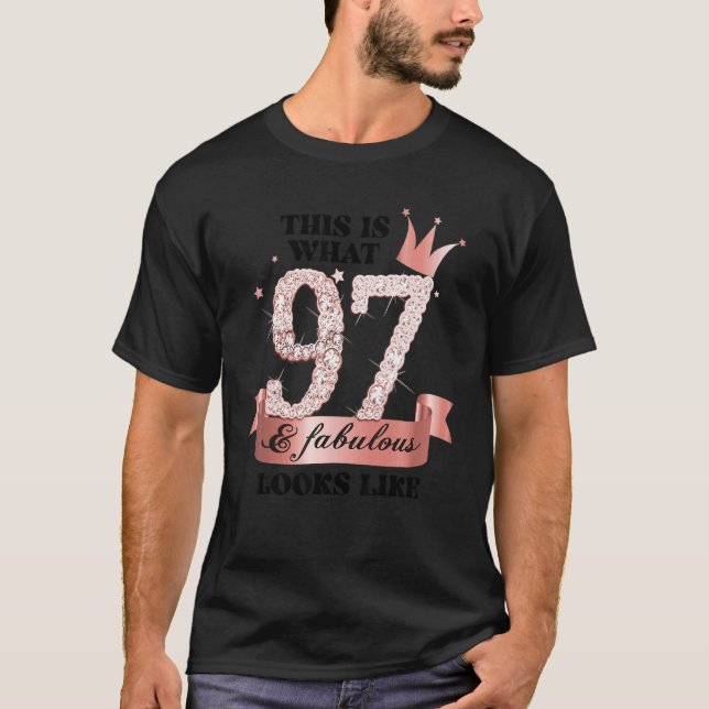 Camiseta 97 & Fabulous I Rose And White Party Group Candid  (Anverso)