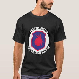 Camiseta 98ª División De Entrenamiento Veterano Del Ejércit