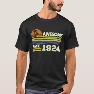 Camiseta 98º Nacimiento Femenino Desde 1924 98 Años