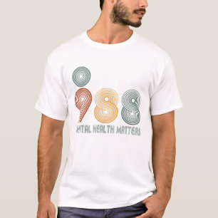 Camiseta 988 Punto y coma Importa la Salud Mental