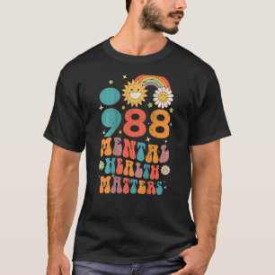 Camiseta 988 Retro de prevención del suicidio en materia de