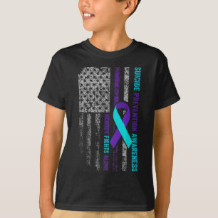 Camiseta 988Concienciación sobre prevención del suicidio Ba