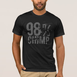 Camiseta 98% CHIMP - Geek
