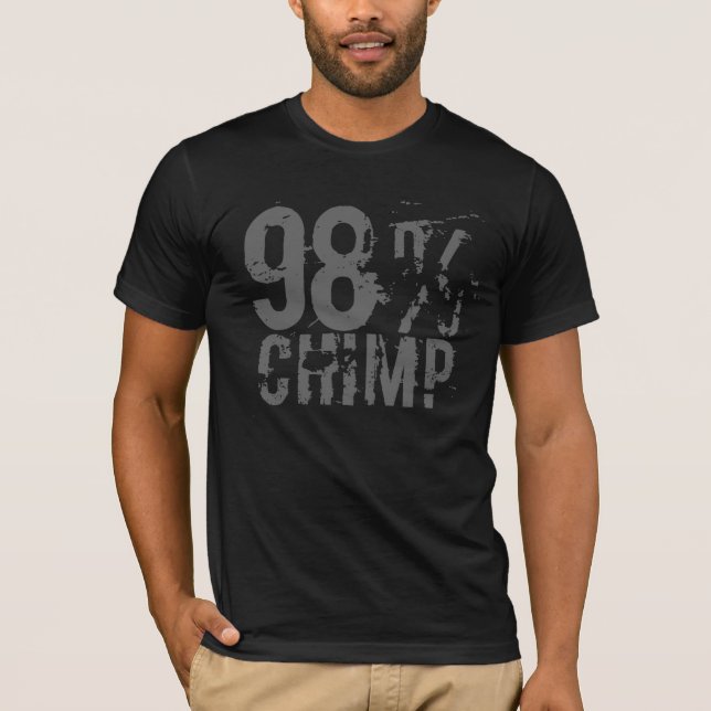 Camiseta 98% CHIMP - Geek (Anverso)
