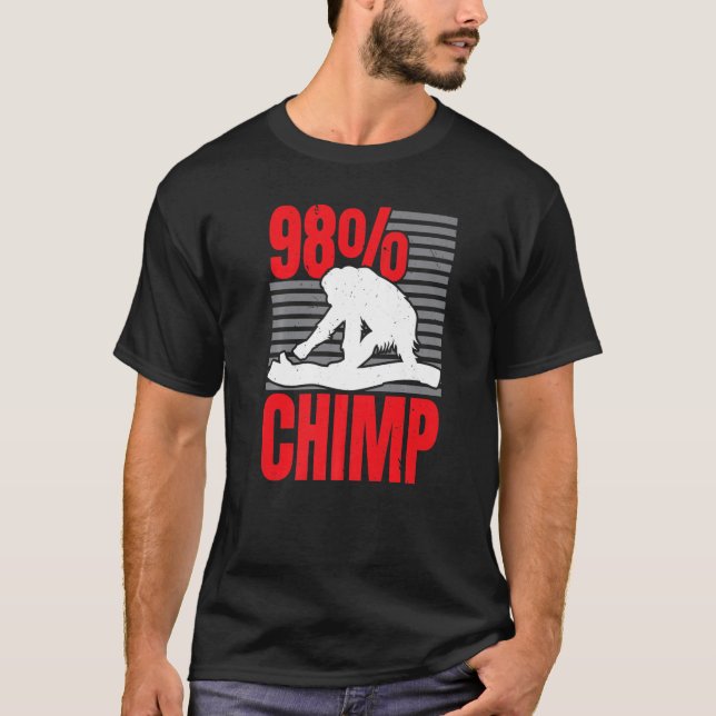 Camiseta 98 Chimp Monkey  Ape Chimpanzee Whisperer (Anverso)