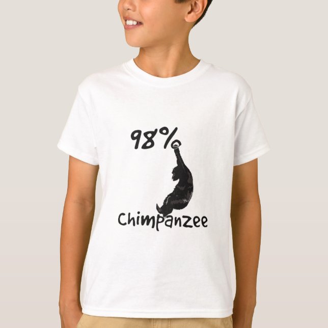 Camiseta 98% Chimpancé (Anverso)